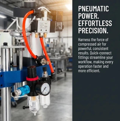 Desktop Pneumatic Punch Press Machine for Electronics Hardware Manufacturing - Image 10