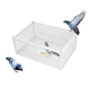 Catch Pigeon Trap One-Way Entrance Pigeon Dove Trap Cage Foldable Galvanised - Image 1