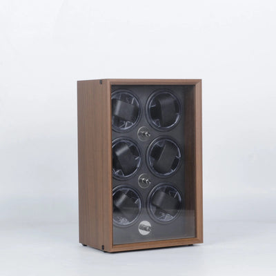 Watch Winder Automatic Watches Box 6 Watch Display Box 5 Rotation Modes - Image 15