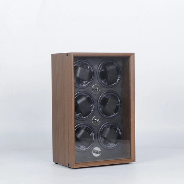 Watch Winder Automatic Watches Box 6 Watch Display Box 5 Rotation Modes - Image 15