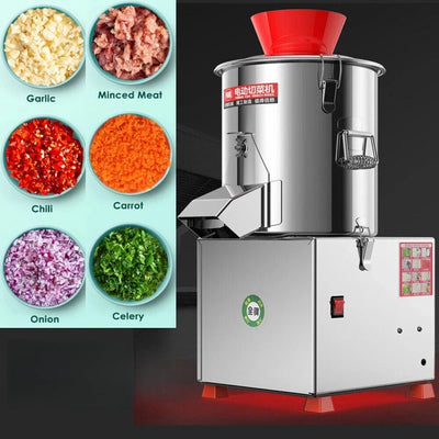 1200W Electric Commercial Vegetable Chopper Cutting Machine Food Processor - Image 1