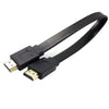 Full HD Short HDMI Male to Male Plug Flat Cable Cord for Audio Video HDTV 30cm - Image 6