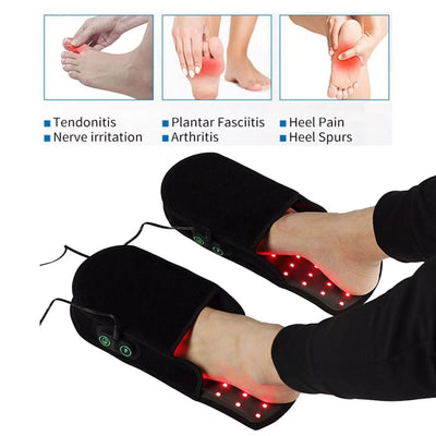 Red/Near Infrared Light Therapy 2PCS Slippers - Image 1