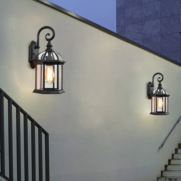 Outdoor Wall Lamp Waterproof Wall Mount Light for Front Door Garage Garden Patio
