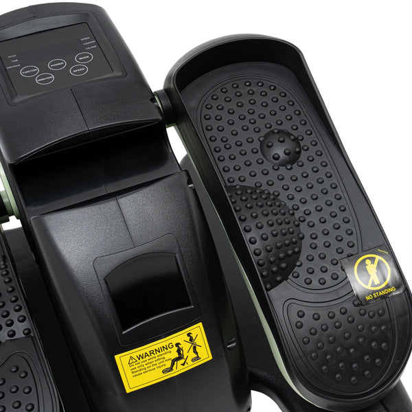 Under Desk Elliptical Machine Electric Seated Leg Foot Pedal Exerciser w/Remote