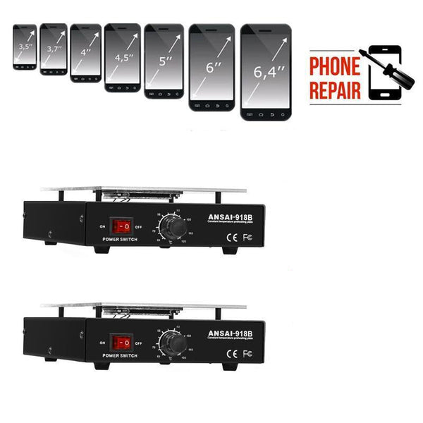 LCD Screen Separator Heating Platform Glass Removal Phone Repair Auto Heating
