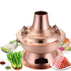 Chinese Charcoal Hotpot Cookware Hot Pot Copper Old Beijing Charcoal Pot