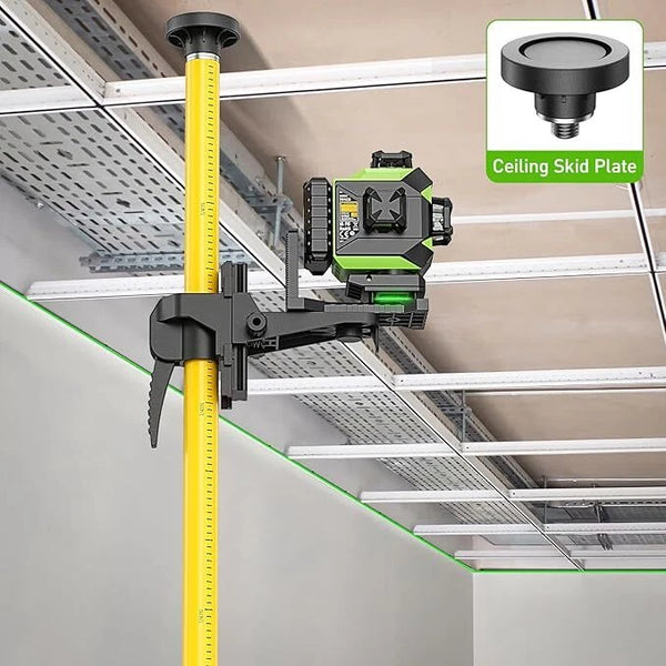 12 Ft/3.7m Adjustable Telescoping Pole for Rotary Line Lasers level AU STOCK