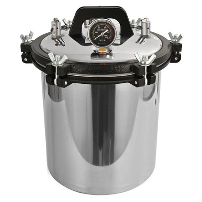 18L Steam Autoclave Sterilizer Sterilization Tattoo Dental Lab Medical Eqpt Tool