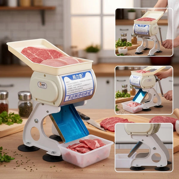 Manual Meat Cutter Food Jerky Slicer for Household＆Commercial Stainless Steel - Image 10