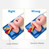 Intubation Manikin Lab Airway Management Training Infant Tracheal Manikin with Tube - Image 4