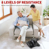 Under Desk Elliptical Machine Electric Seated Leg Foot Pedal Exerciser w/Remote