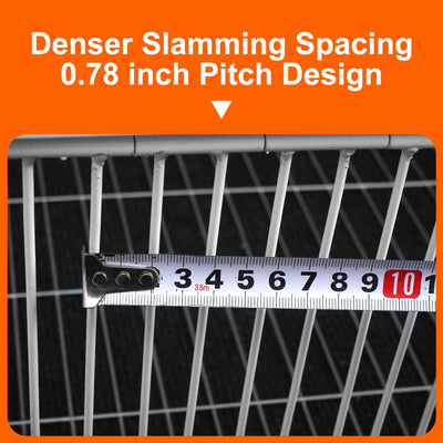 Catch Pigeon Trap One-Way Entrance Pigeon Dove Trap Cage Foldable Galvanised - Image 3