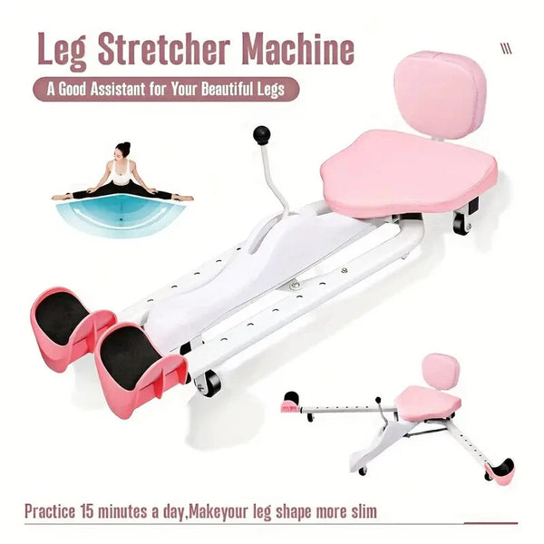6 Gears Leg Stretcher 0-180° Adjustable Split Stretching Machine for Home Yoga