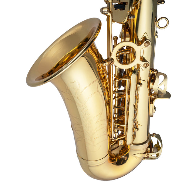 Eastar Alto Saxophone Eb E Flat Gold Lacquered Student with Case& Accessories