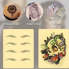 10PCS 3mm Tattoo Practice Fake Skin Double Sided Reusable Silicone Beginner - Image 10