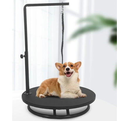24in Pet Grooming Table with Loop 360° Rotating Grooming Station Adjustable Height - Image 9