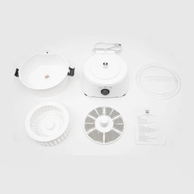 Electric Potato Peeler Commercial Automatic Peeler Suitable for 1.76 lb Potatoes - Image 13