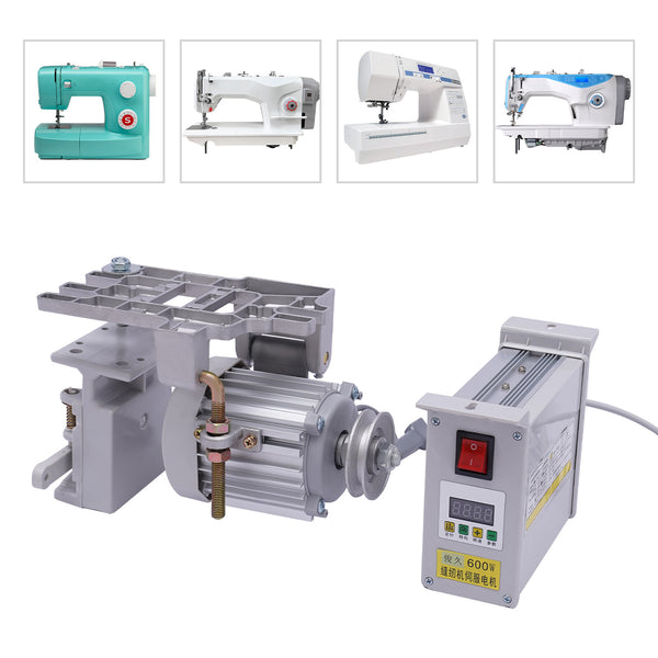 220V 600W Electric Servo Motor For Industrial Sewing Machines 200-4000rpm/min