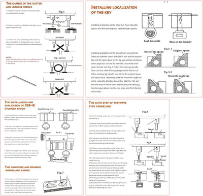 368A Key Cutting Machine Universal Key Copy Tool Duplicating Locksmith Equipment