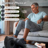 Under Desk Elliptical Machine Electric Seated Leg Foot Pedal Exerciser w/Remote