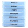 7Day Pill Box Medicine Storage Weekly Tablet Container Case Organizer Dispenser