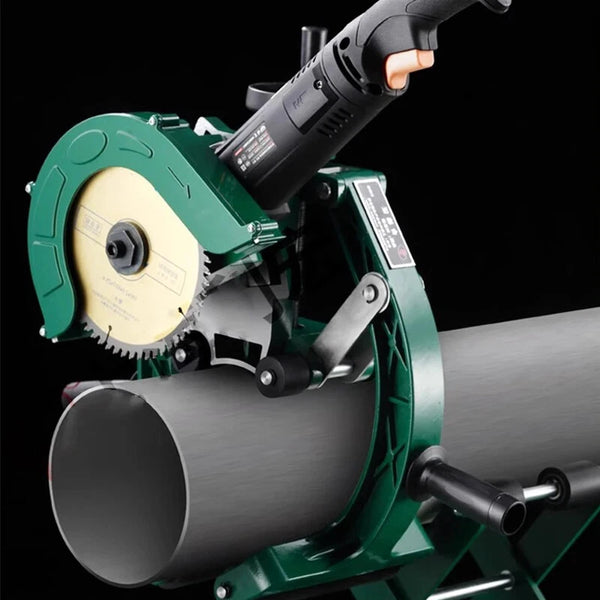 1800W PVC Pipe Cutter Electric Pipe Cutter Round Pipe Cutting Machine 160-400MM
