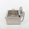 Commercial 25L Electric Deep Fryer Large Capacity W/ Frying Basket & Lid 5KW ﻿