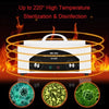 2L Medical Autoclave Dry Heat Sterilizer Tattoo Tools Disinfection 220V - Image 2