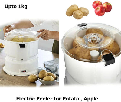 Electric Potato Peeler Commercial Automatic Peeler Suitable for 1.76 lb Potatoes - Image 14