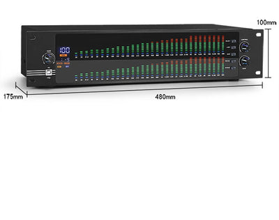 Professional Dual Channel 31-Band Equalizer Digital Synchronized Control Display - Image 3
