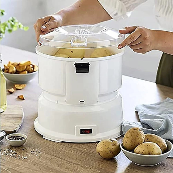 Electric Potato Peeler Commercial Automatic Peeler Suitable for 1.76 lb Potatoes - Image 17