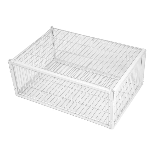 Catch Pigeon Trap One-Way Entrance Pigeon Dove Trap Cage Foldable Galvanised - Image 14