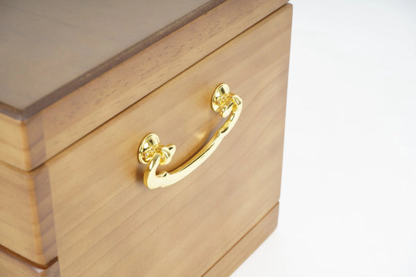3-Tier Wooden Jewelry Box Jewelry Organizer Case Large Storage Box 29*19*17.5cm - Image 10