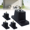4Pcs Absorbing Anti Vibration Rubber Mount Air Conditioner Bracket Balcony