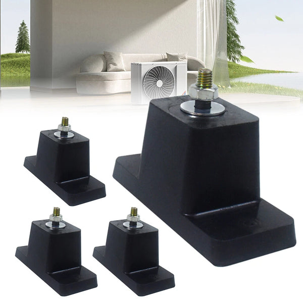 4Pcs Absorbing Anti Vibration Rubber Mount Air Conditioner Bracket Balcony
