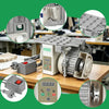 Industrial Brushless Sewing Machine Servo Motor & Controller 750W 200-6500RPM