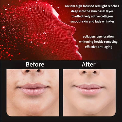 4 in 1 Red Light Therapy Mask Red Led Light Therapy Infrared Flexible Soft Mask - Image 13