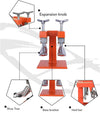 Double Head Shoe Expansion Stretching Machine Stretcher Expander Set Shoe Repair