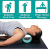 Back Roller lotus Wheel Set of 4 with Yoga Blocks, High Density Foam - Image 9