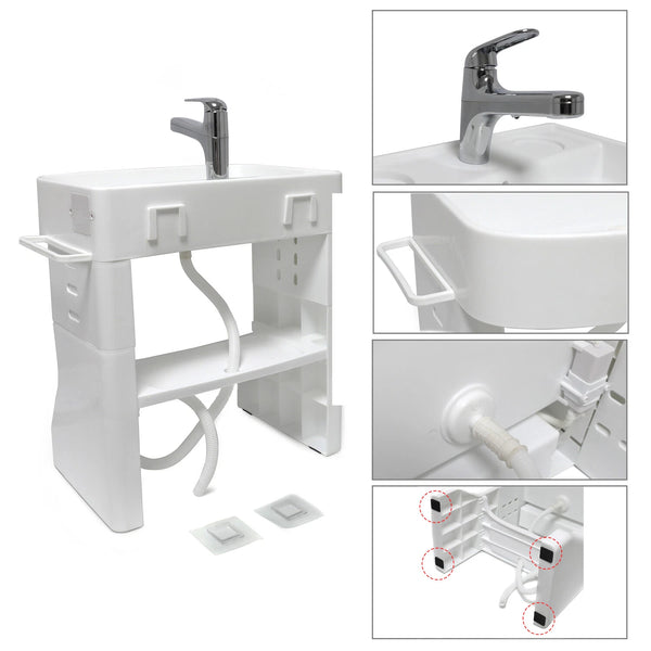 Adjustable Wash Basin Station For Child Toddler Early Training Learning Plastic