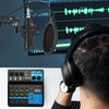 5 Channel Mini Bluetooth Audio Mixer USB DJ Live Console Sound Card Studio Mixer