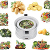 Electric Potato Peeler Commercial Automatic Peeler Suitable for 1.76 lb Potatoes - Image 18