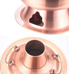 Chinese Charcoal Hotpot Cookware Hot Pot Copper Old Beijing Charcoal Pot