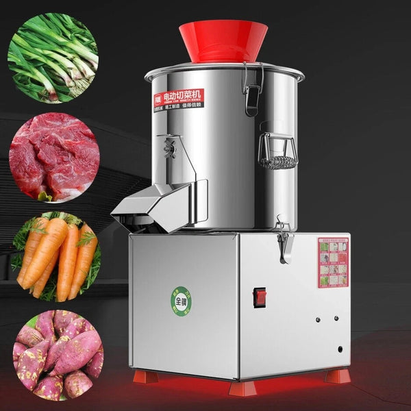 1200W Electric Commercial Vegetable Chopper Cutting Machine Food Processor - Image 5