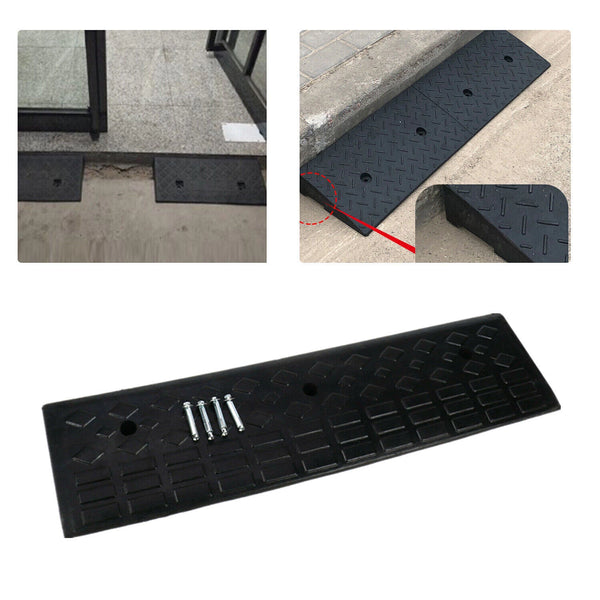1m Rubber Curb Ramp Wheelchair Kerb Ramp Threshold 5/10/15CM for Motorcycle - Image 5