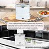 Electric Potato Peeler Commercial Automatic Peeler Suitable for 1.76 lb Potatoes - Image 10