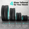 Back Roller lotus Wheel Set of 4 with Yoga Blocks, High Density Foam - Image 1