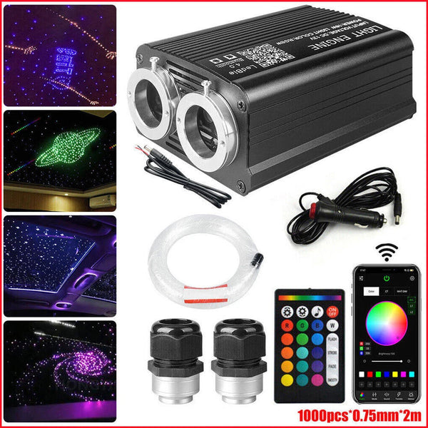 1000pc Fiber Optic Car Home Headliner Star Light kit Roof Ceiling Light w/Remote