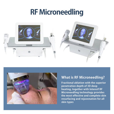 RF Micro-ne-edling Machine w/Cold Hammer-Anti-Aging,Pore Tightening 4 Cartridges